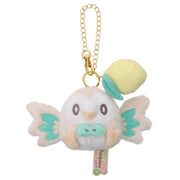 Pokemon Pokepeace Rowlet Colorful Ver. Plush Keychain JAPAN OFFICIAL