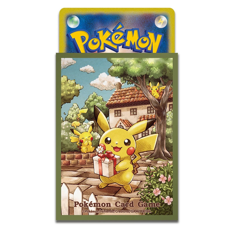 Fundas para tarjetas originales de Pokemon Center, regalo de Pikachu OFICIAL DE JAPÓN