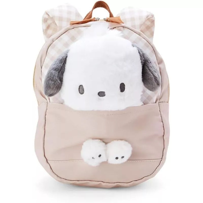 Sanrio Pochacco Kids Backpack with Plush Toy JAPAN OFFICIAL