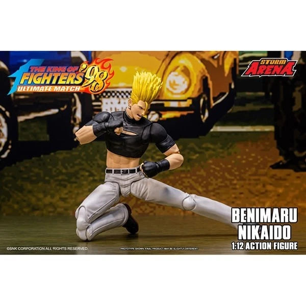 The King of Fighters '98 Ultimate Match Benimaru Nikaido Action Figure JAPAN