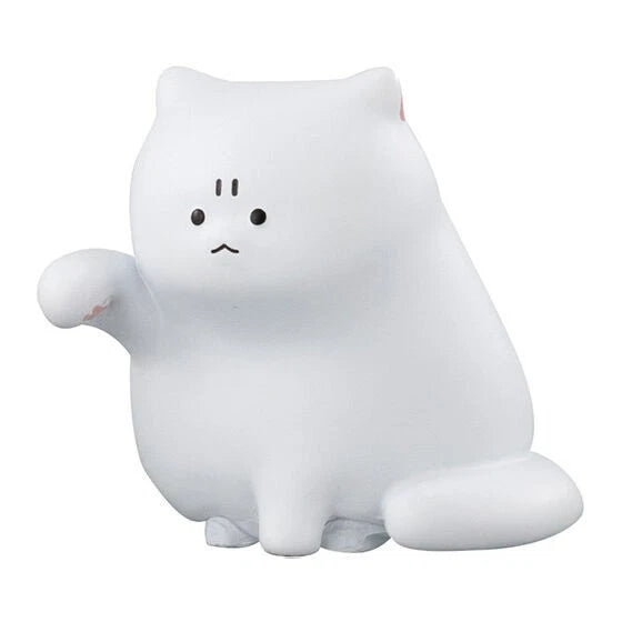 BANDAI Angry Cat 3 Complete Set Figure Capsule Toy JAPAN OFFICIAL