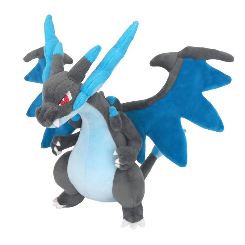 Pokemon All Star Collection Mega Charizard X S Plush Doll JAPAN OFFICIAL