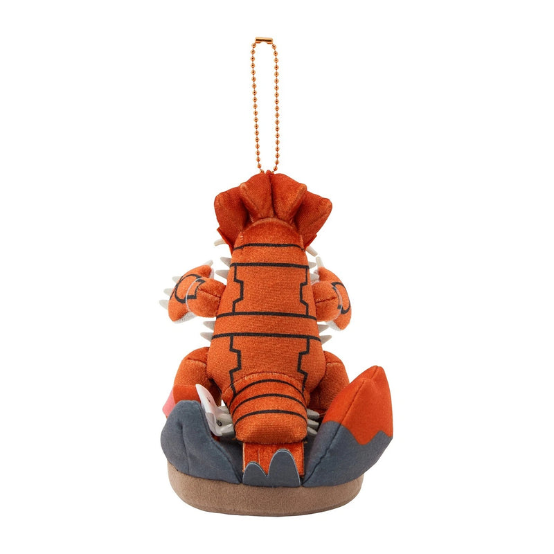 Chaveiro de pelúcia Pokémon Center Original Otenki Team Groudon com campo JAPÃO