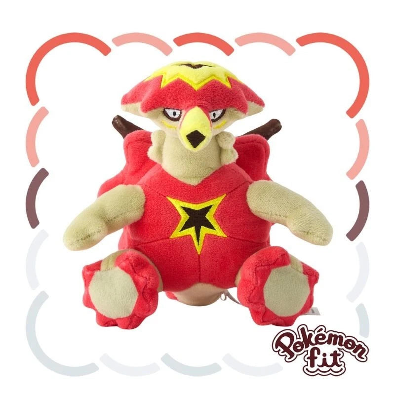 Pokemon Center Original Pokemon Fit 776 Turtonator Plush Doll JAPAN OFFICIAL