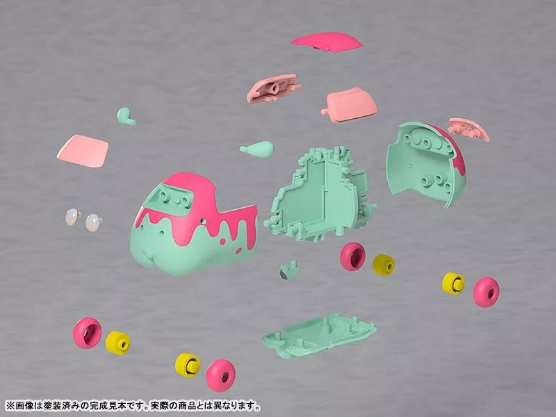 MODEROID Pui Pui Molcar Assembly Molcar Zombie Shiromo Model Kit UFFICIALE DEL GIAPPONE