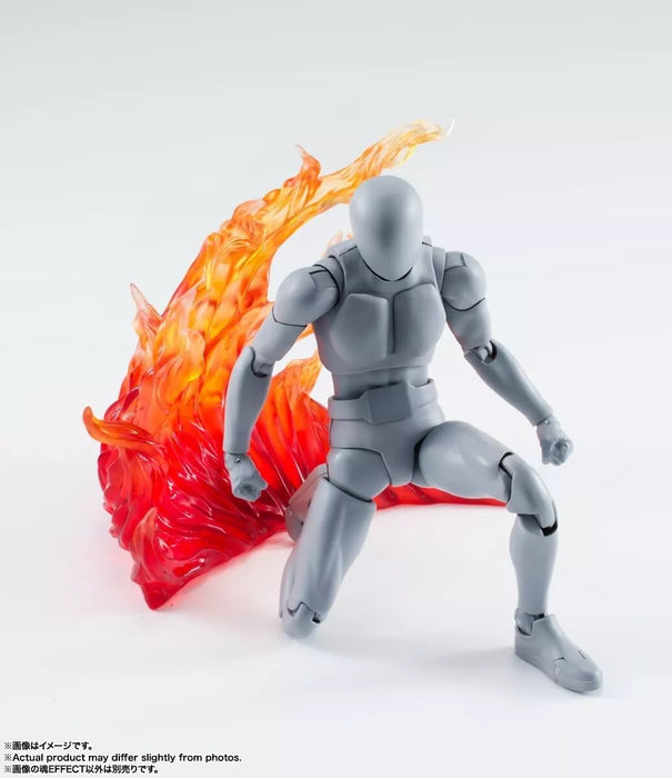 Bandai Tamashii Efeito Burning Flame Red Ver para S.H.Figuarts Figura Japão