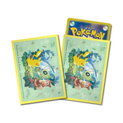 Pokemon Center Original Card Sleeves Forest Gifts Yellow JAPAN OFFICIAL