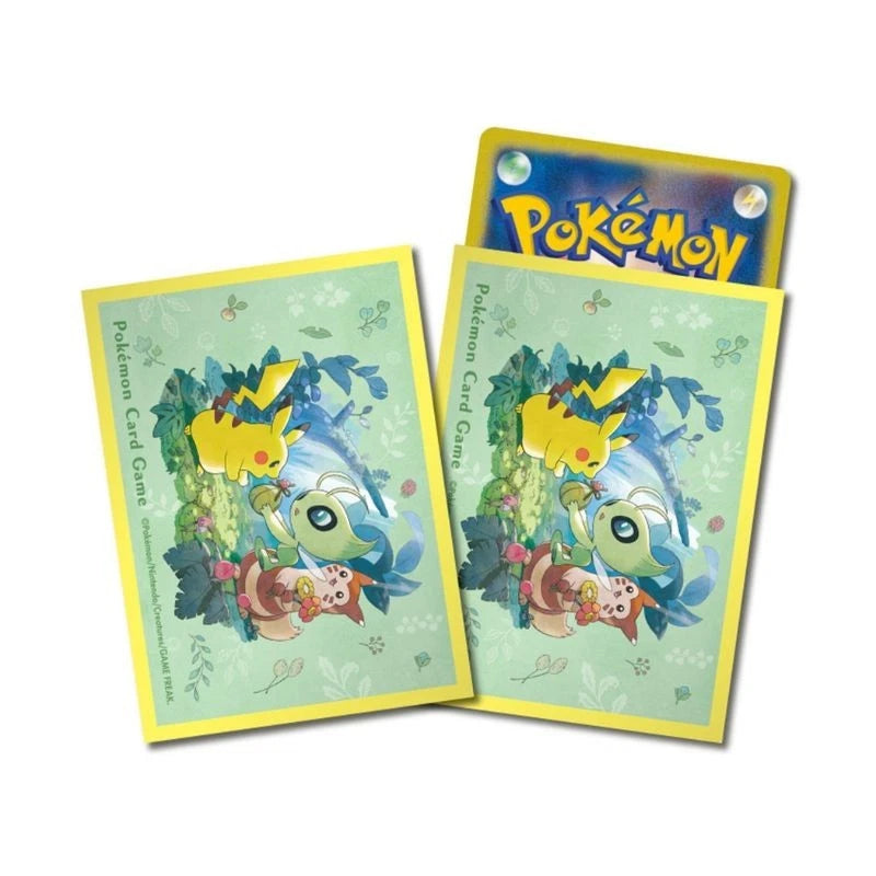 pokemon center card sleeves Original Forest Gifts Yellow JAPAN OFFICIAL Printing:CMD 170 SV5a The sleeves are made Charizard First Edition Pokémon