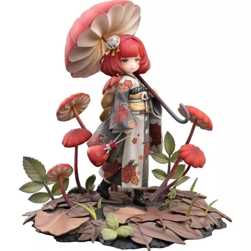 Mushroom Girls Series No.6 Marasmius Haematocephalus 1/1 Figure JAPAN OFFICIAL