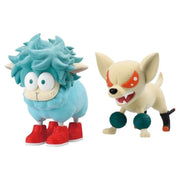 Banpresto My Hero Academia Fluffy Puffy Dexeep & Bakudog Figure Set of 2 JAPAN