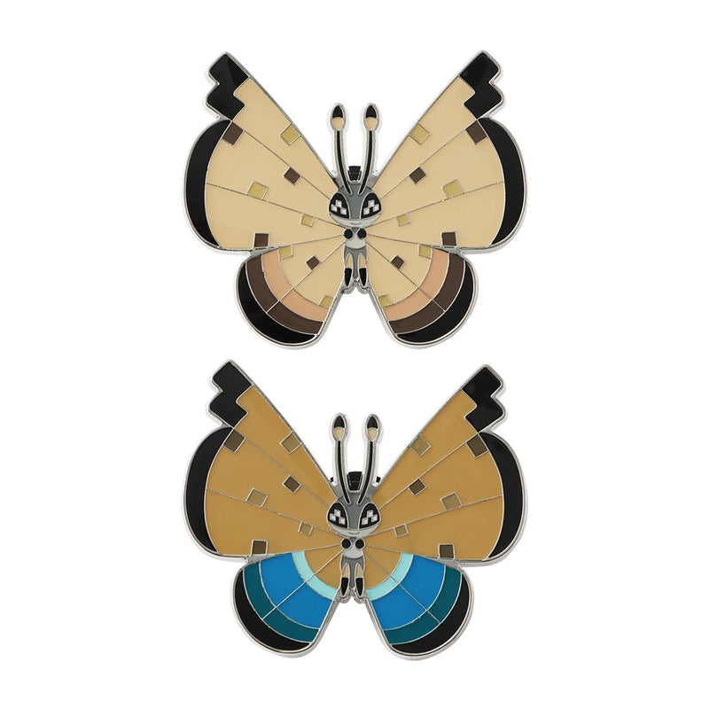 Pokemon Center Original Pins Komplettset-Kollektion Vivillon JAPAN OFFIZIELL