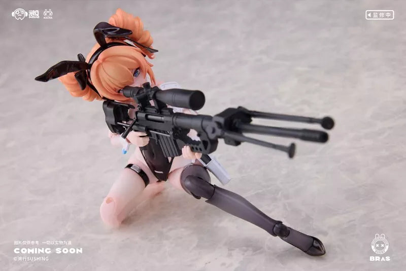 Bunny Rapid Action Squad Sniper Leoni 1/12 Action Figure JAPAN OFFICIAL