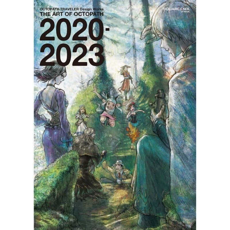 Octopath Traveler Design Works The Art of Octopath 2020-2023 Art Book JAPAN