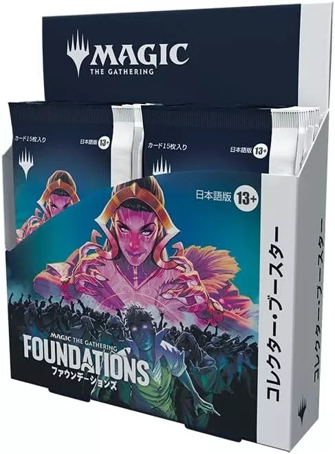 Magic The Gathering Foundations Collector Japanese Ver. Booster Pack Box TCG