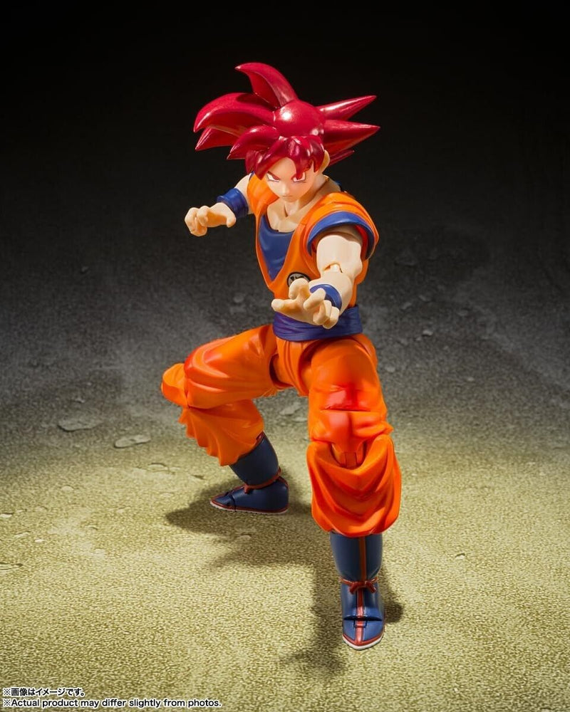 BANDAI S.H.Figuarts Dragon Ball Super Super Saiyan God Son Goku Action Figure