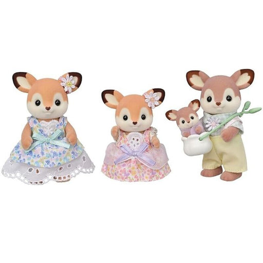 Epoch Sylvanian Families Deer Family FS-53 Doll JAPAN OFFICIAL