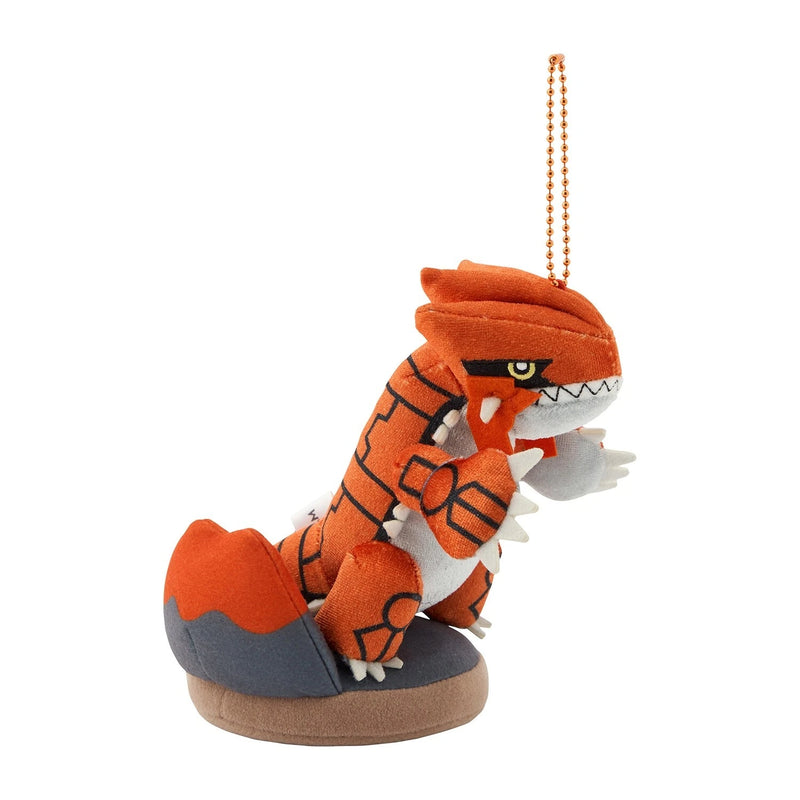 Chaveiro de pelúcia Pokémon Center Original Otenki Team Groudon com campo JAPÃO