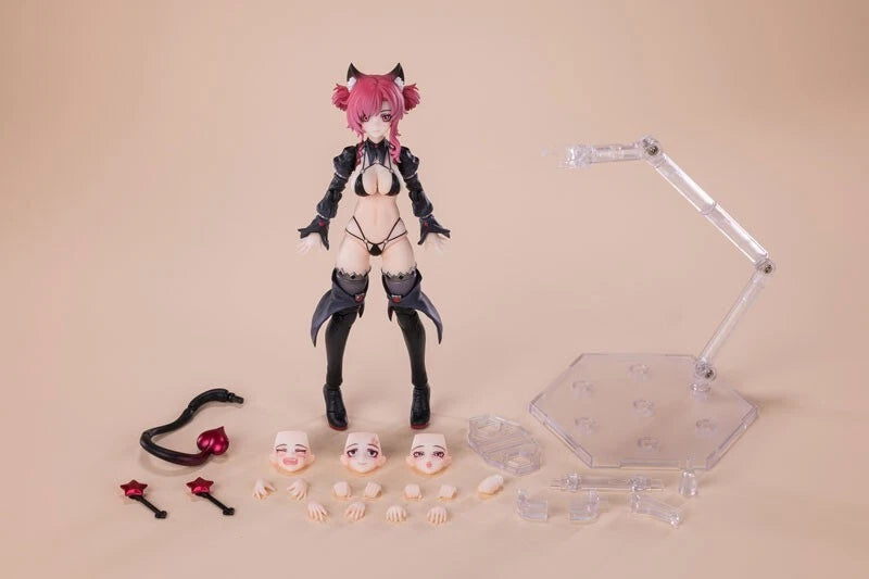 Apprentice Witch Hoshikawa Neco Red Hair Ver.1/12 Action Figure JAPAN OFFICIAL