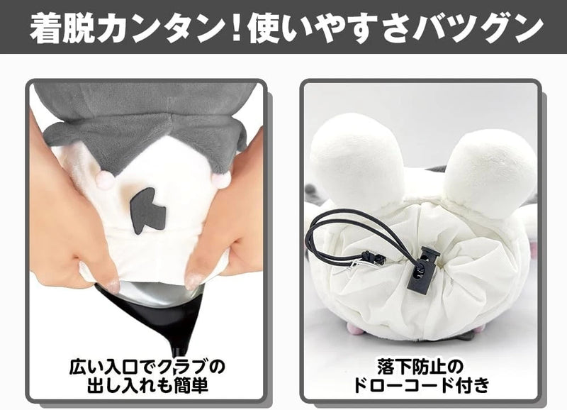 M･I･N･D Sanrio Golf Driver Schlägerkopfhülle Kuromi Black ver. 460cc JAPAN OFFIZIELL