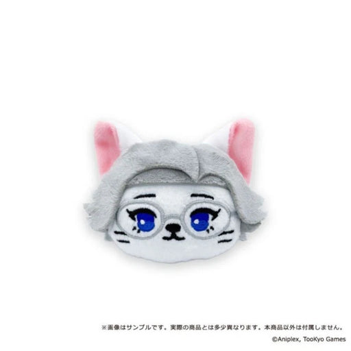 Hundred Line Last Defense Academy Putimals Plush Badge 03. Eito Aotsuki JAPAN