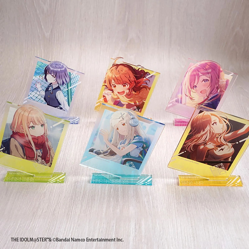 Gakuen iDOLM@STER Photo Style Acrylic Stand 12Pack Box Candy Toy JAPAN OFFICIAL