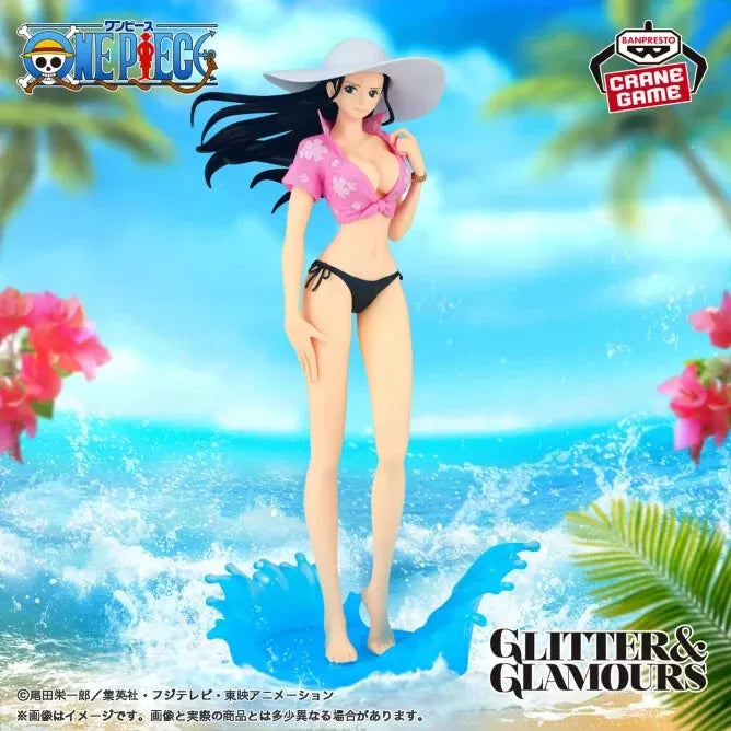 Banpresto One Piece Glitter & Glamours Plash Style Nico Robin Figura Japão