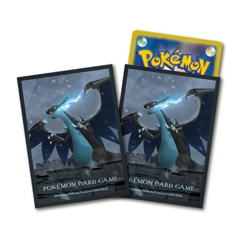 Pokemon Center Original Card Sleeves Mega Charizard X Old Castle Ver. ToysOneJapan Pokemon Center Original Card Sleeves Mega Charizard X Old Castle Ver. ToysOneJapan