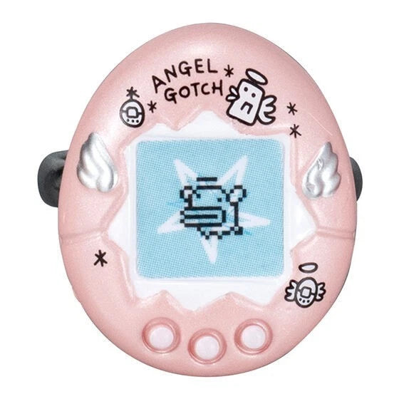 BANDAI Ringcolle! Tamagotchi 4 Complete set Capsule toy JAPAN OFFICIAL