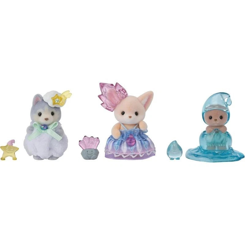 Epoch Sylvanian Families Calico Critters Fairy Forest Babies Set F-44