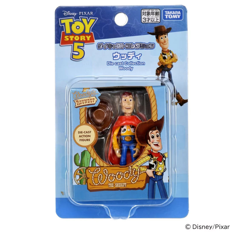 Takara Tomy Diecast Collection Toy Story 5 Woody Action Figure JAPAN OFFICIAL