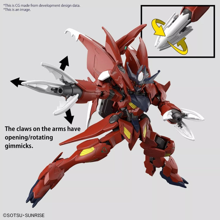 Bandai HG Gundam Build -Serie Gundam Amazing Barbatos Lupus 1/144 Modell Kit