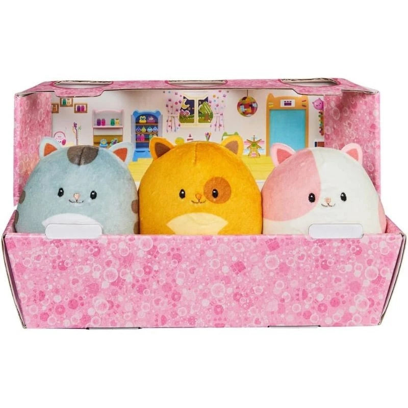 Takara Tomy Gabby's Dollhouse Hamster Kitty Best Friends Plush Set JAPAN