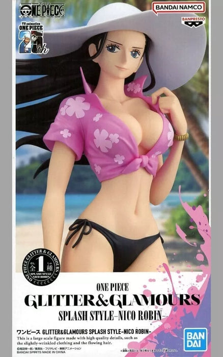 Banpresto One Piece Glitter & Glamours Plash Style Nico Robin Figura Japão