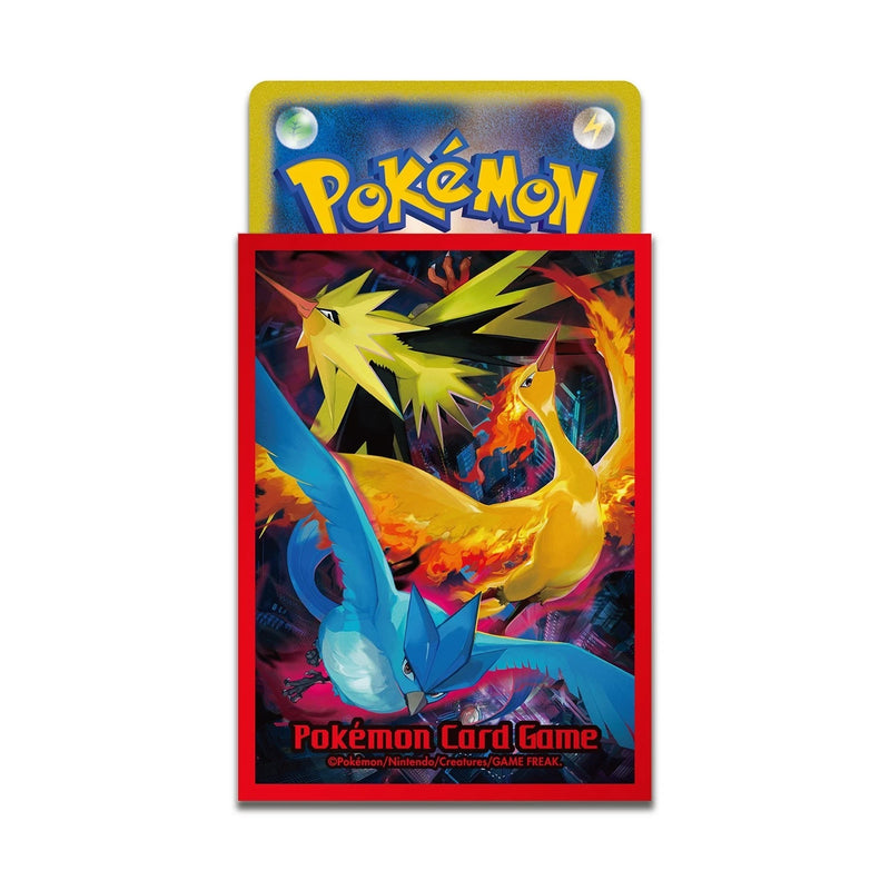 Pokemon Center Original Card Sleeves Moltres & Zapdos & Articuno Red JAPAN