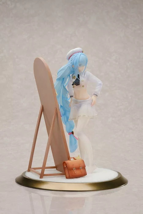 Azur Lane Janus Medo de mudar ... roupas ver. 1/7 figura Oficial do Japão