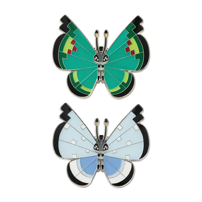 Pokemon Center Original Pins Komplettset-Kollektion Vivillon JAPAN OFFIZIELL