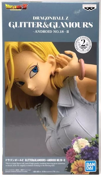 Banpresto Dragon Ball Z Glitter & Glamours Android 18 II B Figure Japon Officiel