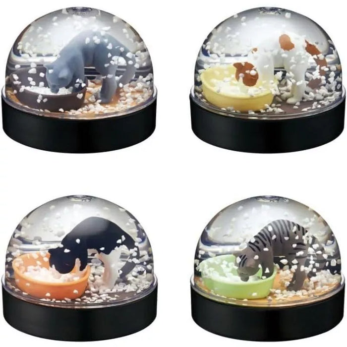 Cat Sand Snow Globe Ver.2 All 4 Types Figure Capsule Toy JAPAN OFFICIAL