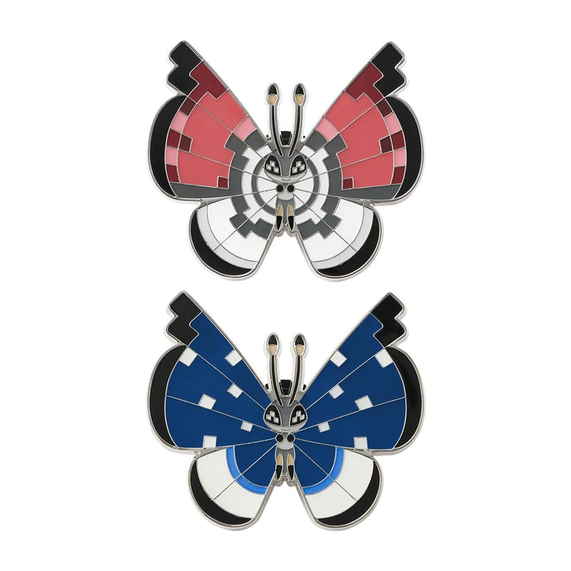 Pokemon Center Original Pins Komplettset-Kollektion Vivillon JAPAN OFFIZIELL