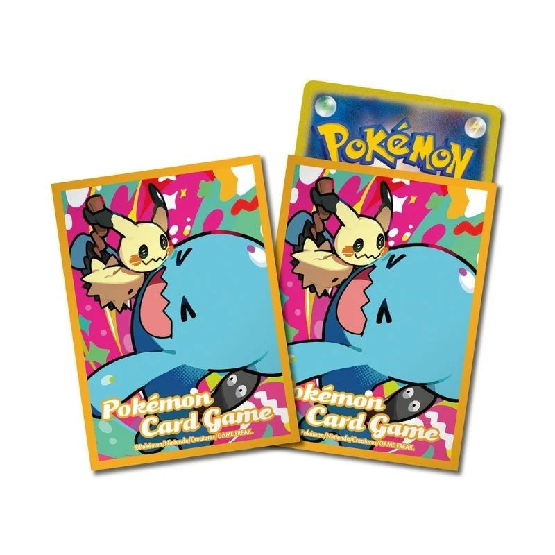 mimikyu card sleeves Pokemon Center Original Card Sleeves Mimikyu & Wobbuffet Orange Japan