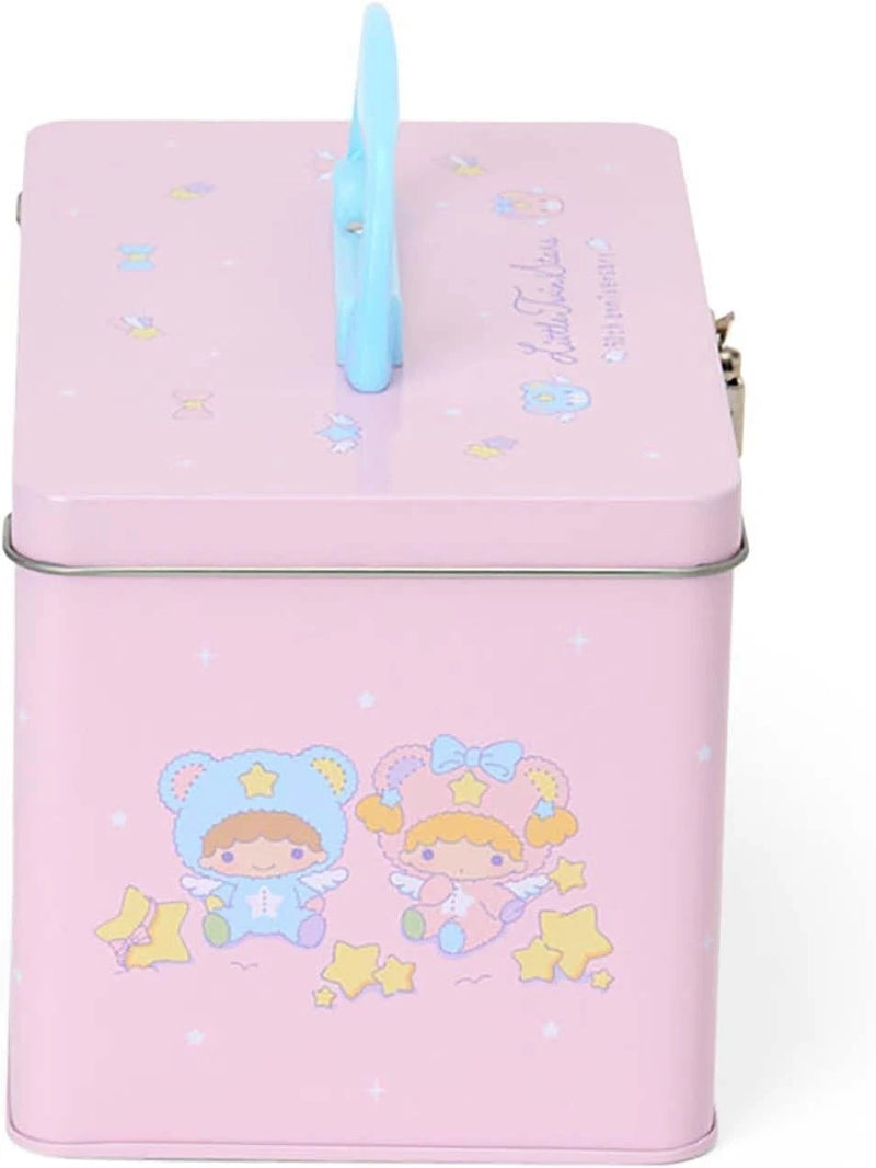 Sanrio Little Twin Stars Starry Sky Angel Tin Trunk JAPAN OFFICIAL