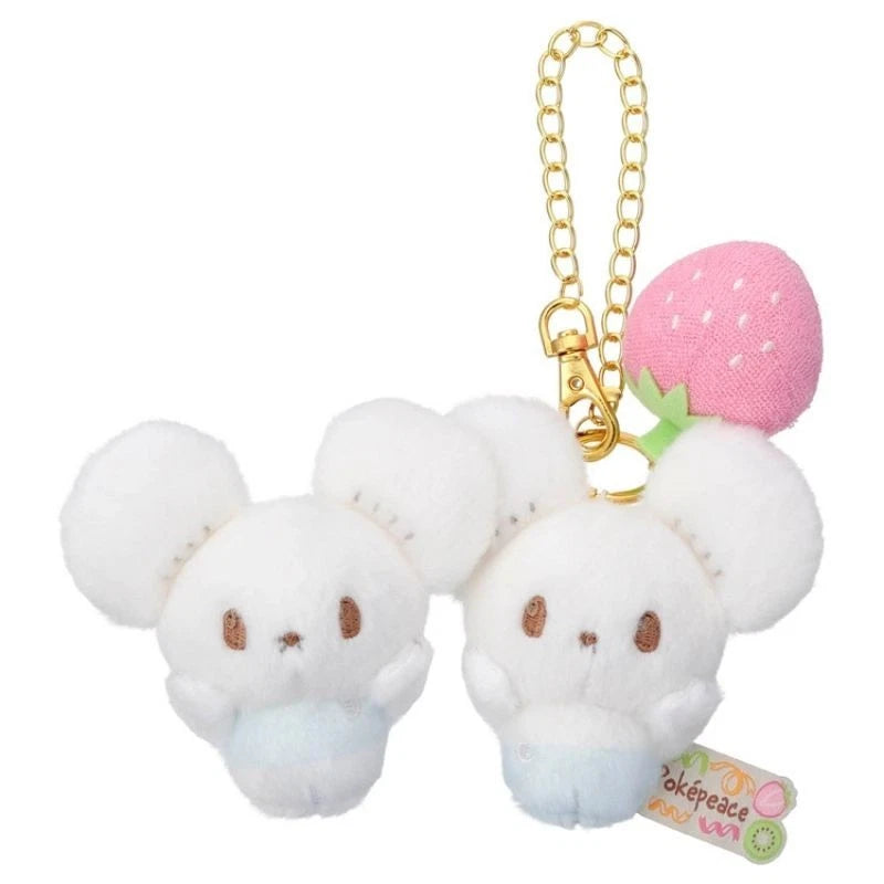 Pokemon Pokepeace Tandemaus Colorful Ver. Plush Keychain JAPAN OFFICIAL
