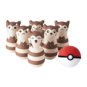 Pokemon Center Original Try and Catch Furret Bowling Toy JAPAN OFFICIAL