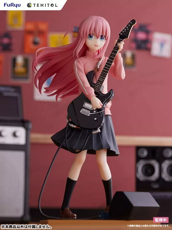 Furyu Tenitol Bocchi The Rock! Figura Hitori Goto Japão oficial