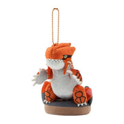 Pokemon Center Original Otenki Team Groudon Plush Keychain with Field JAPAN