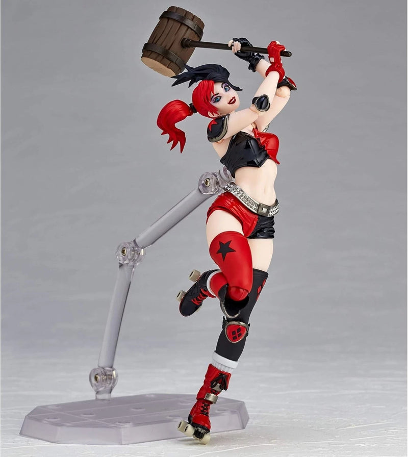 Revoltech Amazing Yamaguchi Harley Quinn Red x Black Ver. Action Figure JAPAN