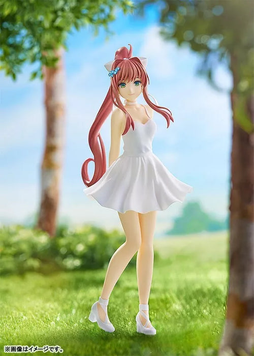 POP UP PARADE Doki Doki Literature Club! Monika White Dress ver. Figure JAPAN