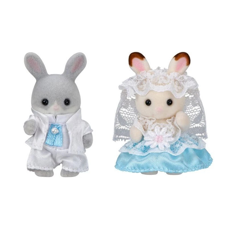 Epoch Sylvanian Families Calico Critters Wedding Baby Pair Set JAPAN OFFICIAL