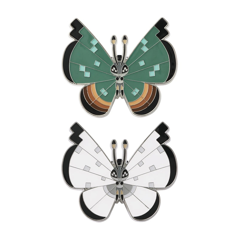 Pokemon Center Original Pins Komplettset-Kollektion Vivillon JAPAN OFFIZIELL