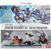 BANDAI Gundam Assemble Set Heroic Beginnings Starter Deck ST01A TCG JAPAN